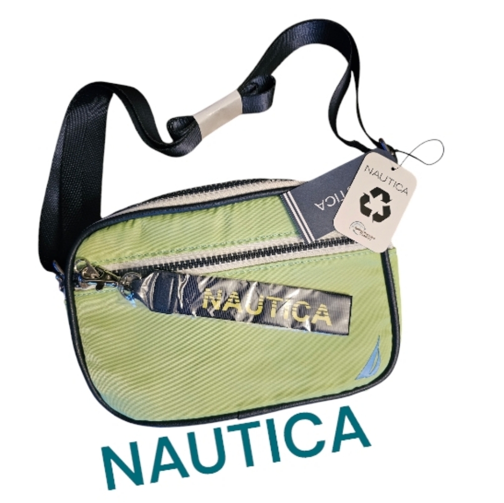 NWT!! Nautica Green Crossbody Bag
